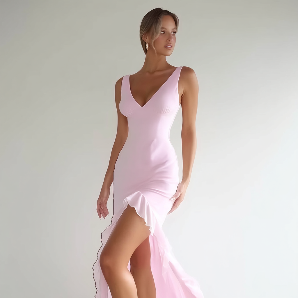 Manciaga Long Evening Dress 